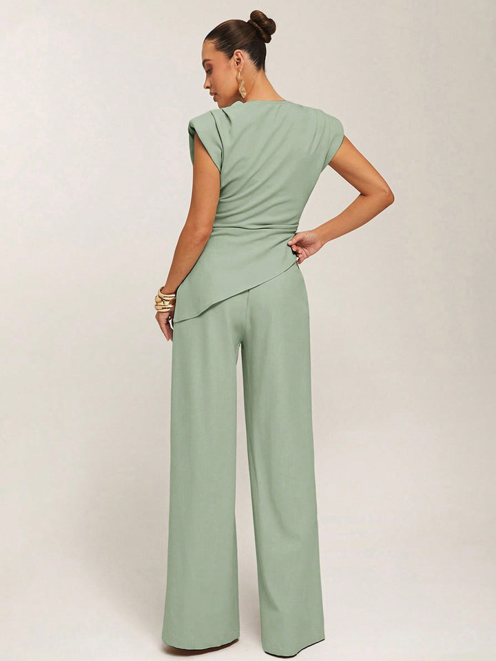 Top SHEIN, verde