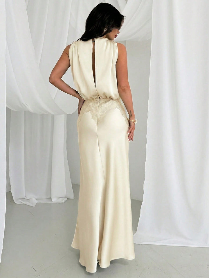 Rochie maxi SHEIN, portocaliu