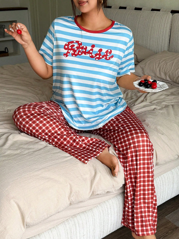 Compleu pijamale SHEIN, mix culori