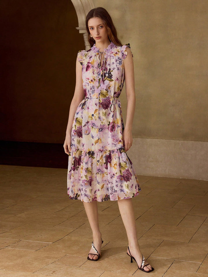 Rochie midi SHEIN, mov