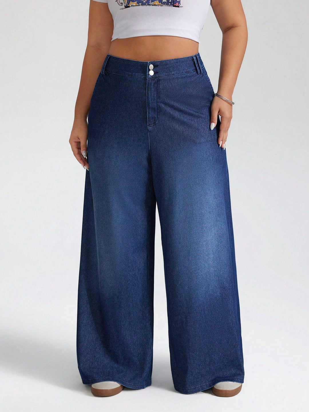 Jeans SHEIN, albastru