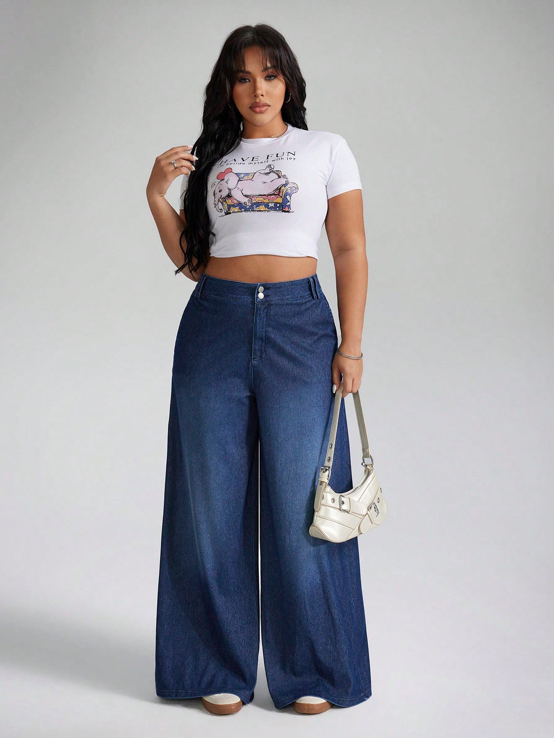 Jeans SHEIN, albastru