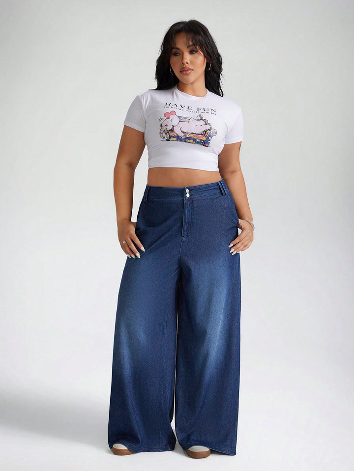 Jeans SHEIN, albastru