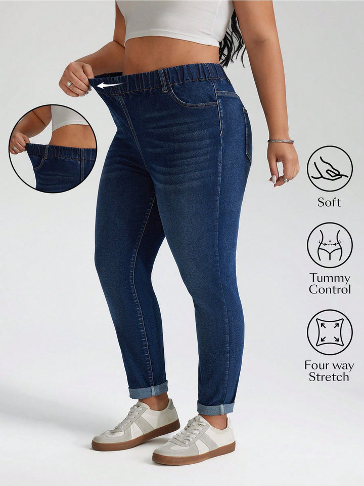 Jeans SHEIN, albastru