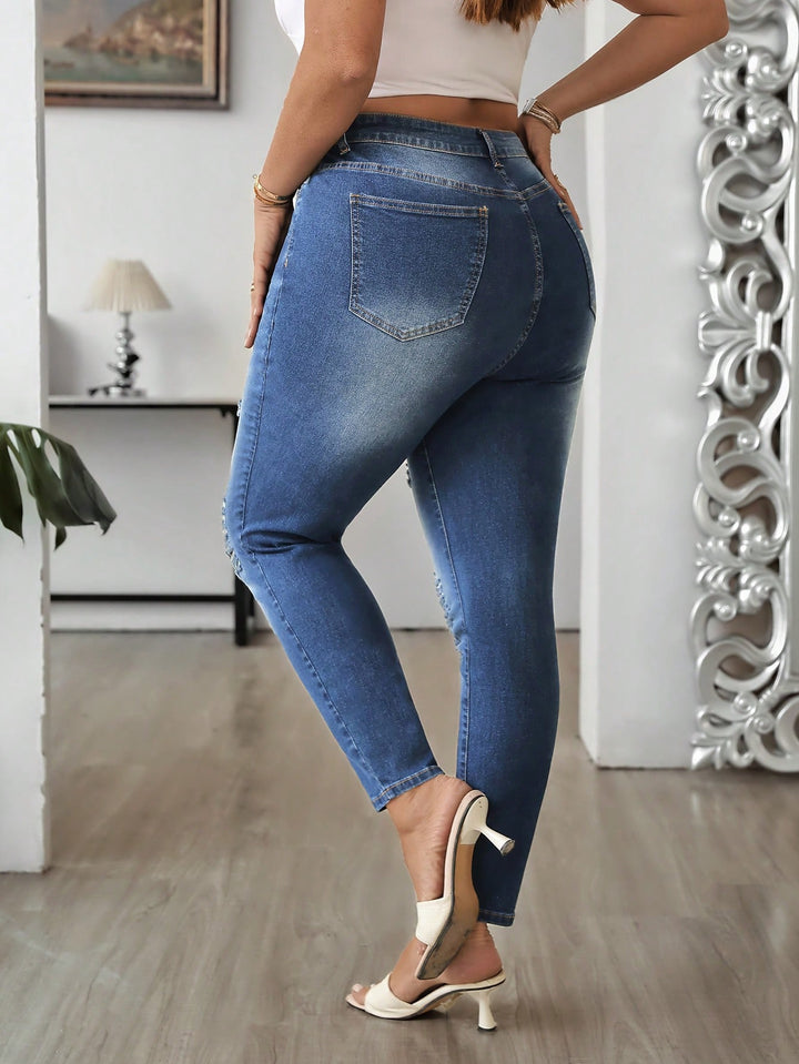 Jeans SHEIN, albastru