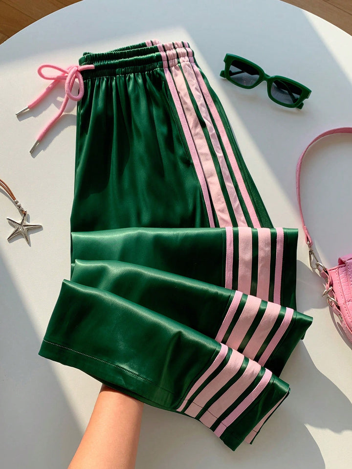 Pantaloni SHEIN, verde
