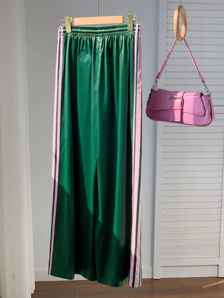 Pantaloni SHEIN, verde