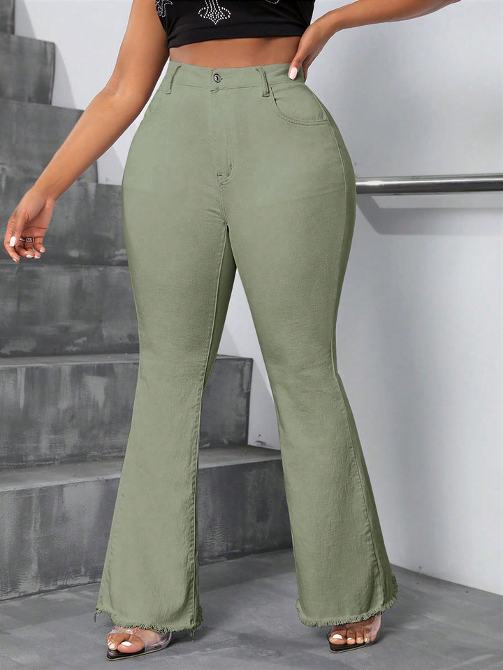 Jeans SHEIN, verde