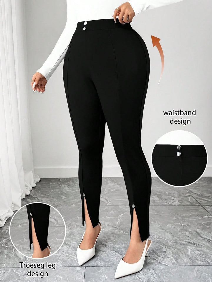 Pantaloni SHEIN, negru