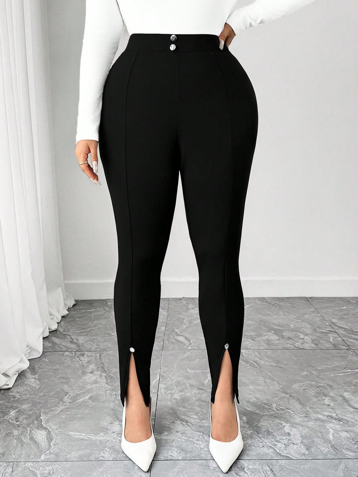 Pantaloni SHEIN, negru
