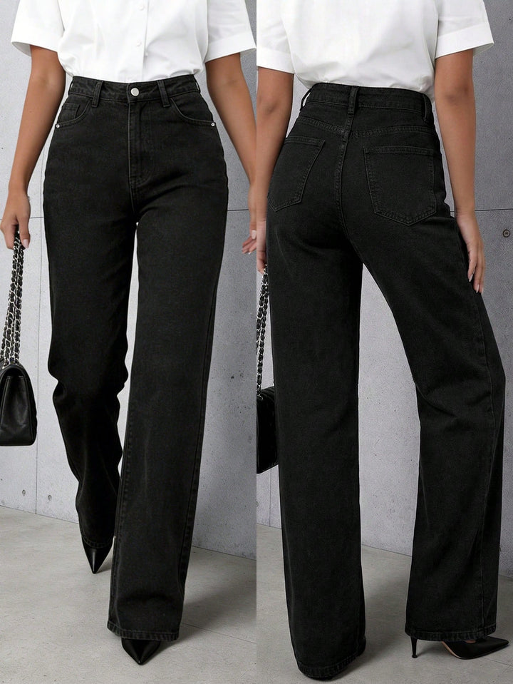 Jeans SHEIN, negru