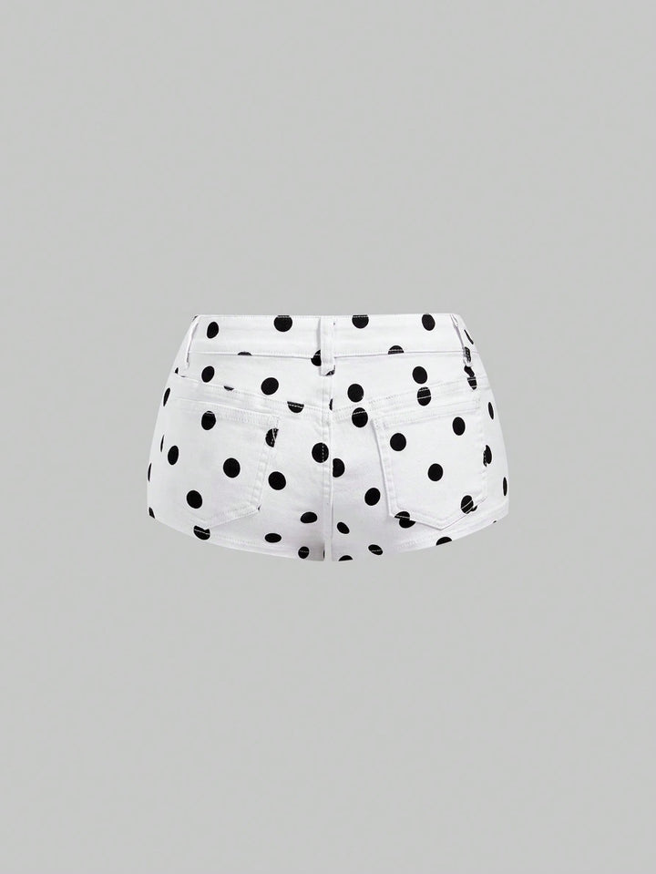 Pantaloni scurți SHEIN, negru