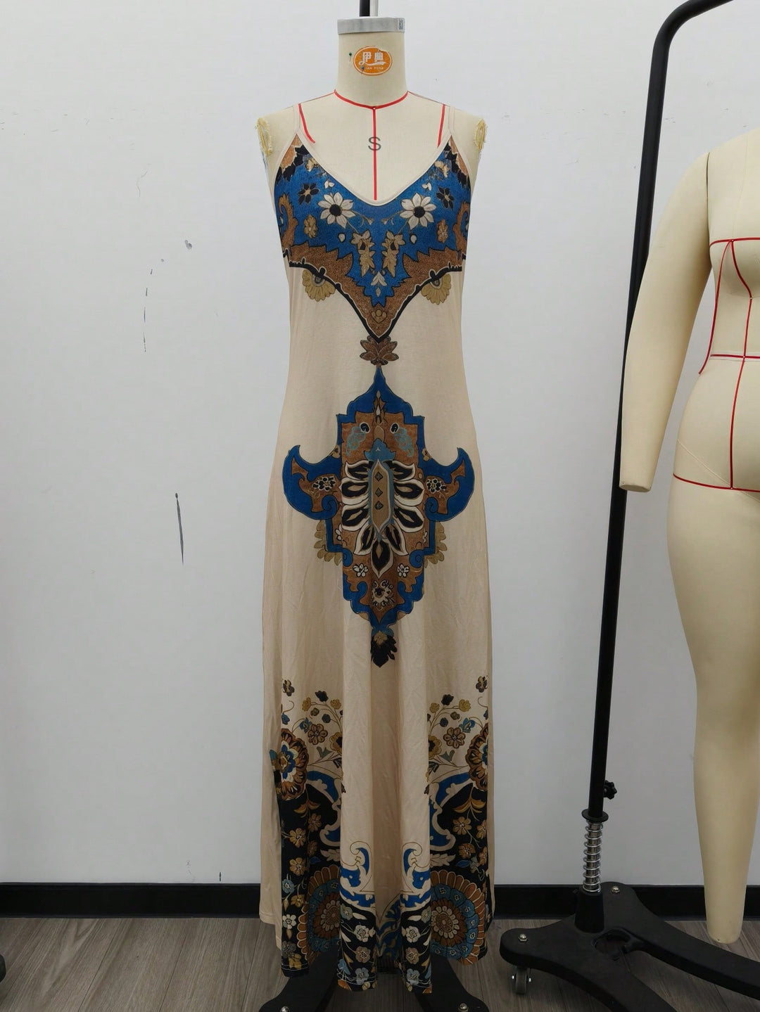 Rochie maxi SHEIN, mix culori