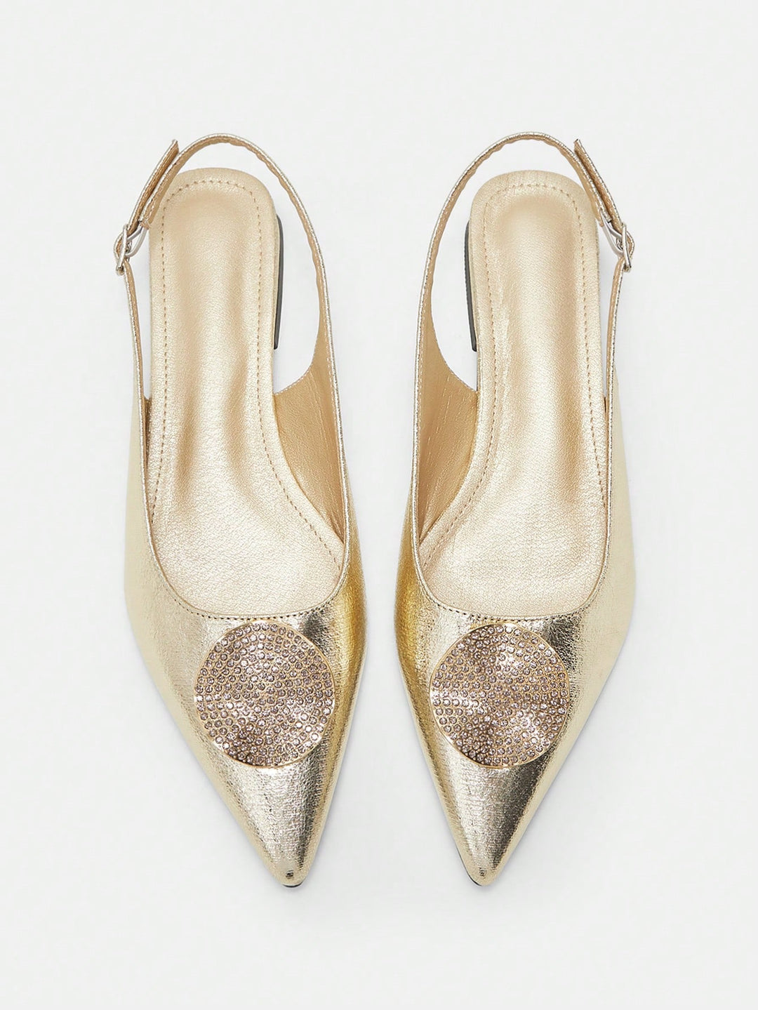 Pantofi SHEIN, auriu