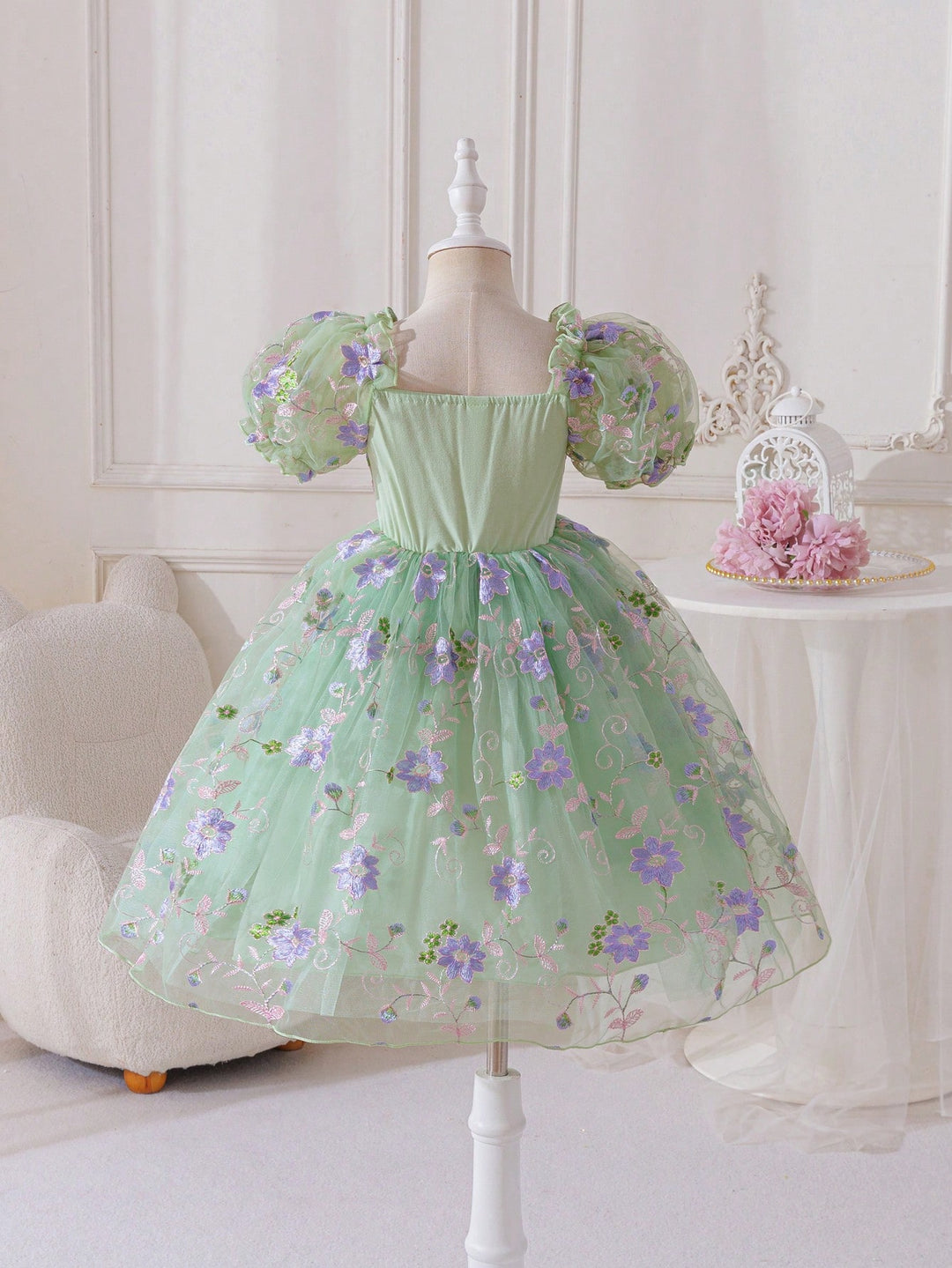 Rochie pentru copii SHEIN, verde