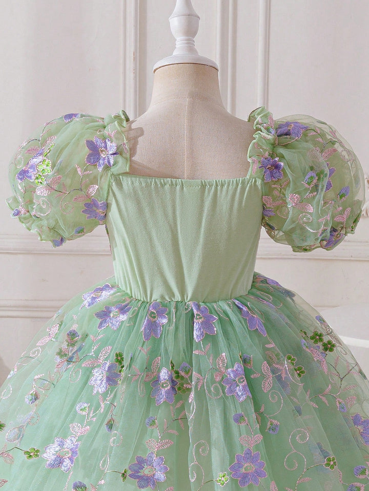 Rochie pentru copii SHEIN, verde