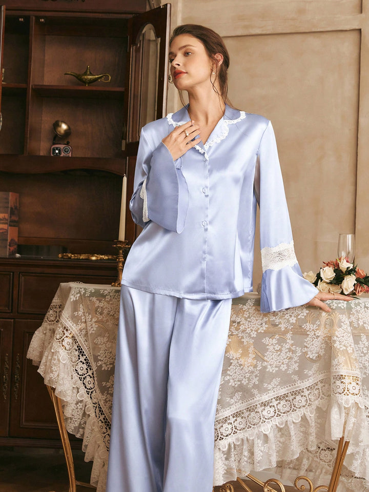 Pijama SHEIN, albastru