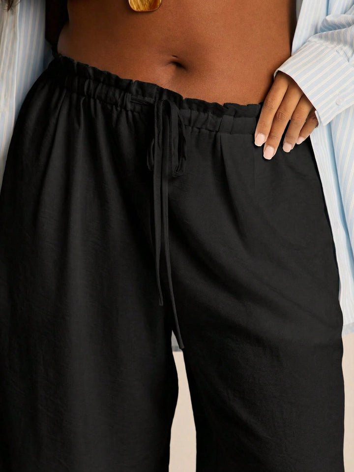 Pantaloni SHEIN, negru