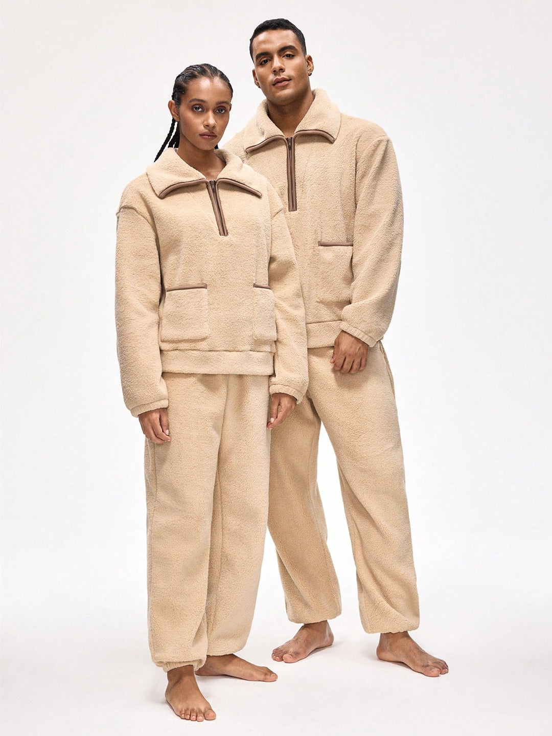 SHEIN pizsama szett, khaki