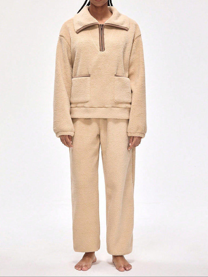 SHEIN együttes, bézs