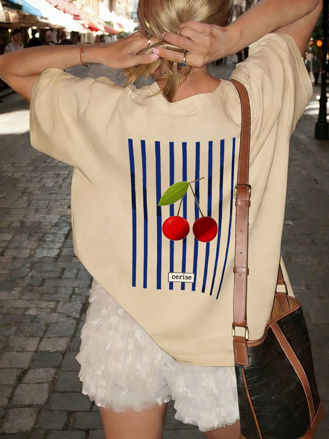 Tricou SHEIN, bej