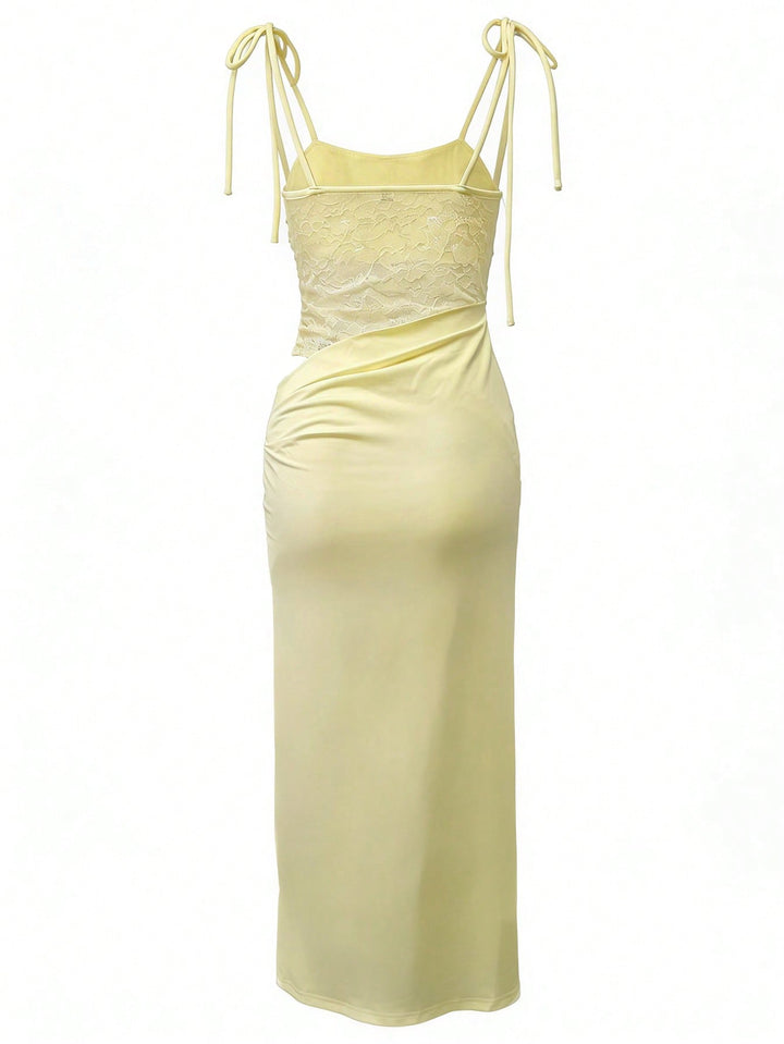 Rochie maxi SHEIN, galben