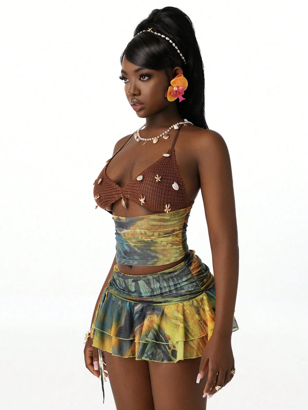 Compleu SHEIN, mix culori