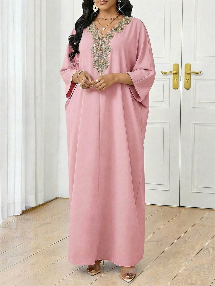Rochie maxi SHEIN, roz