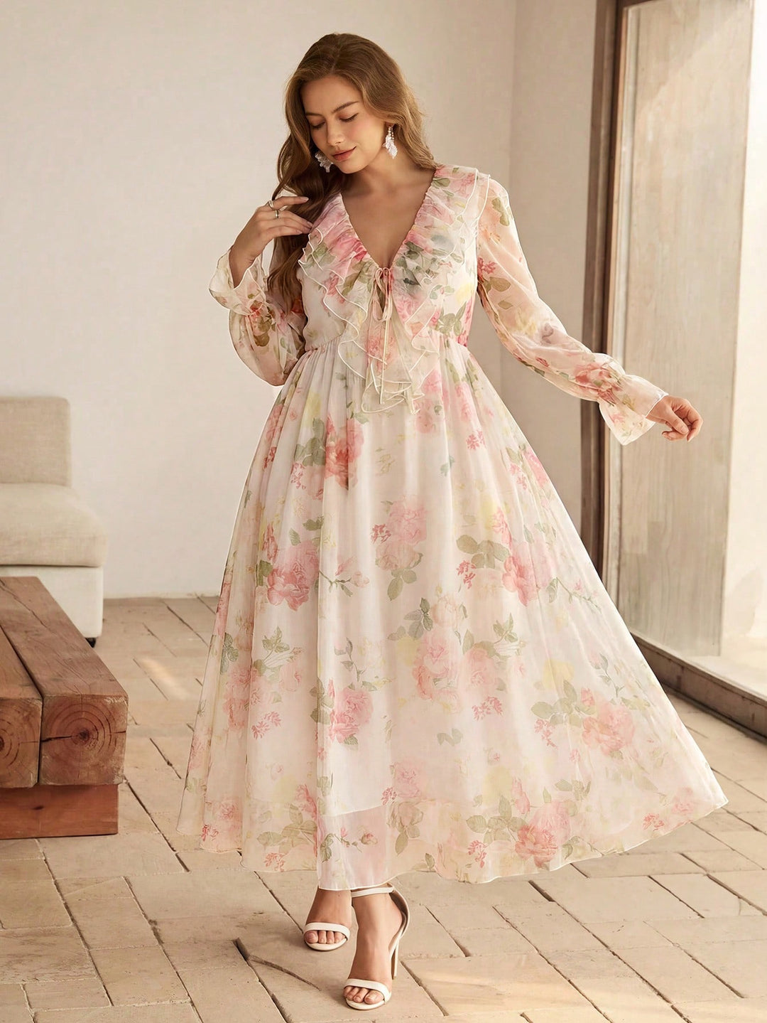 Rochie SHEIN, bej