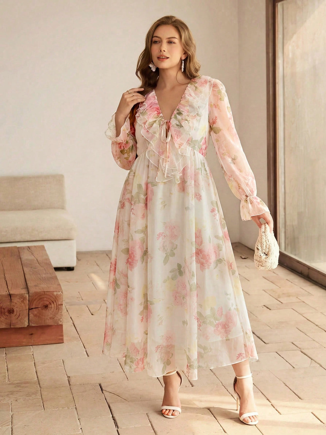 Rochie SHEIN, bej