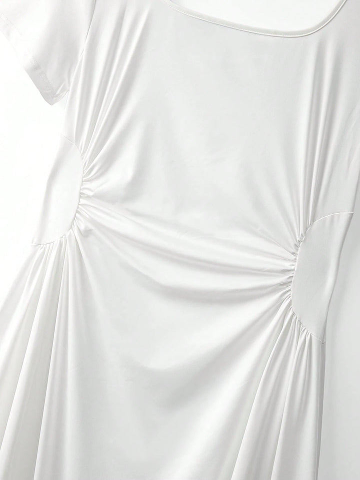 Rochie maxi SHEIN, alb