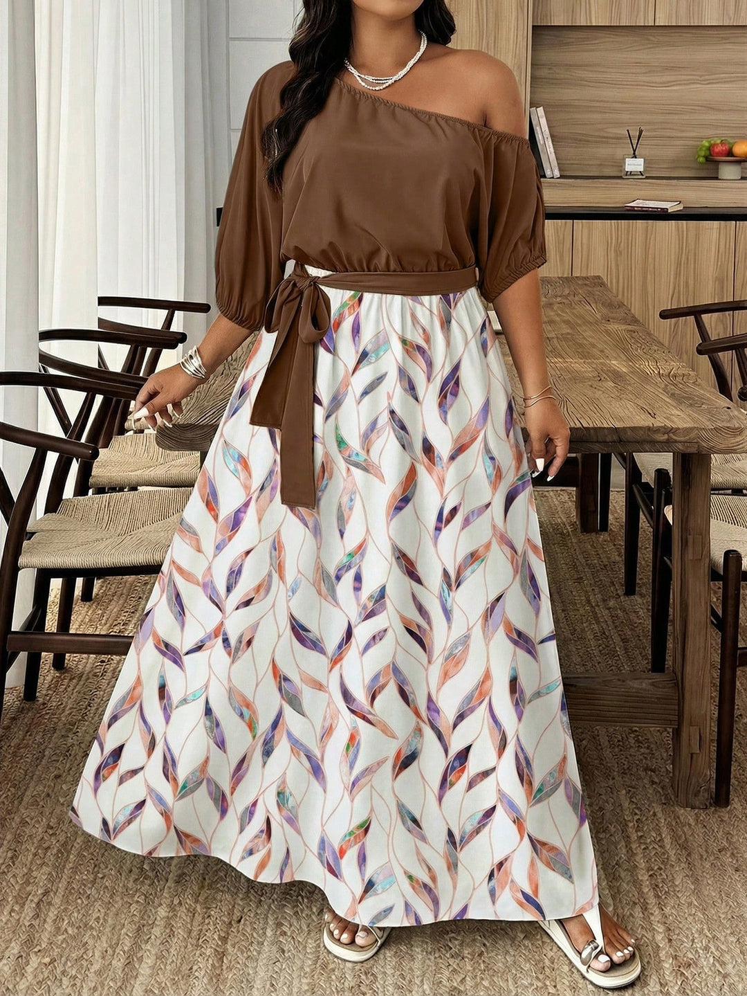 Rochie SHEIN, mix culori