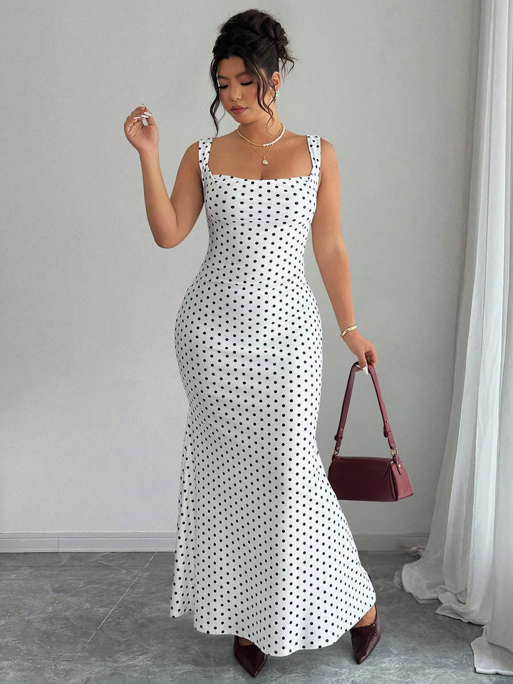 Rochie maxi SHEIN, alb