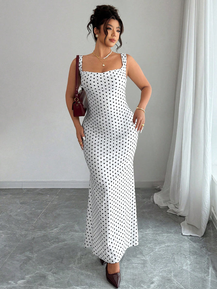 Rochie maxi SHEIN, alb