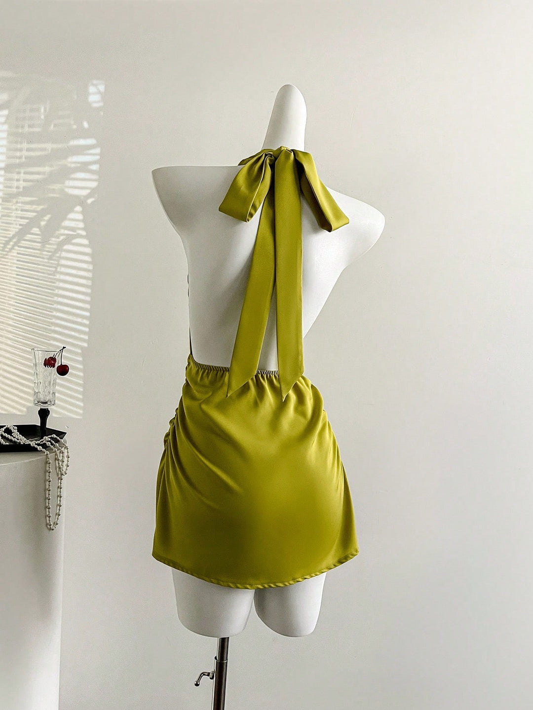 Rochie scurtă SHEIN, verde