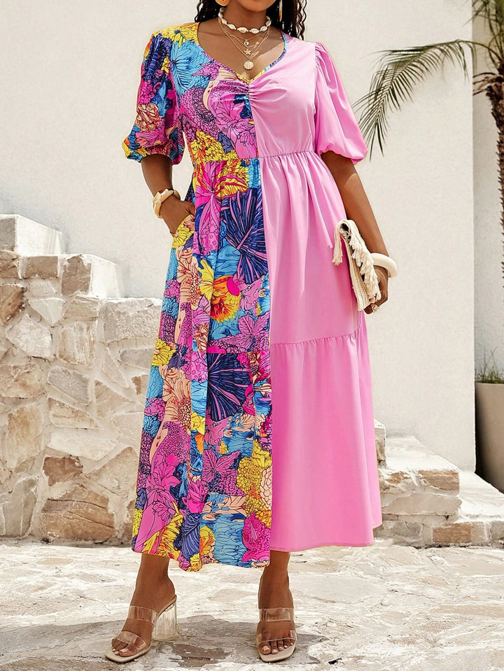 Rochie SHEIN, mix culori
