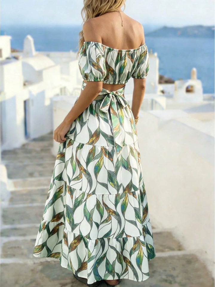 Rochie maxi SHEIN, mix culori