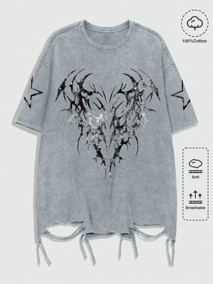 Tricou SHEIN, gri