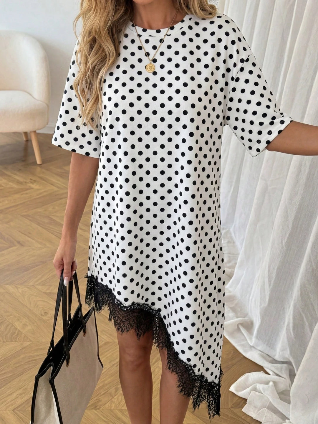 Rochie midi SHEIN, mix culori