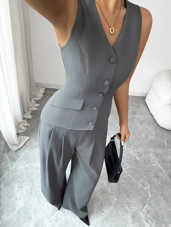 Costum SHEIN, gri