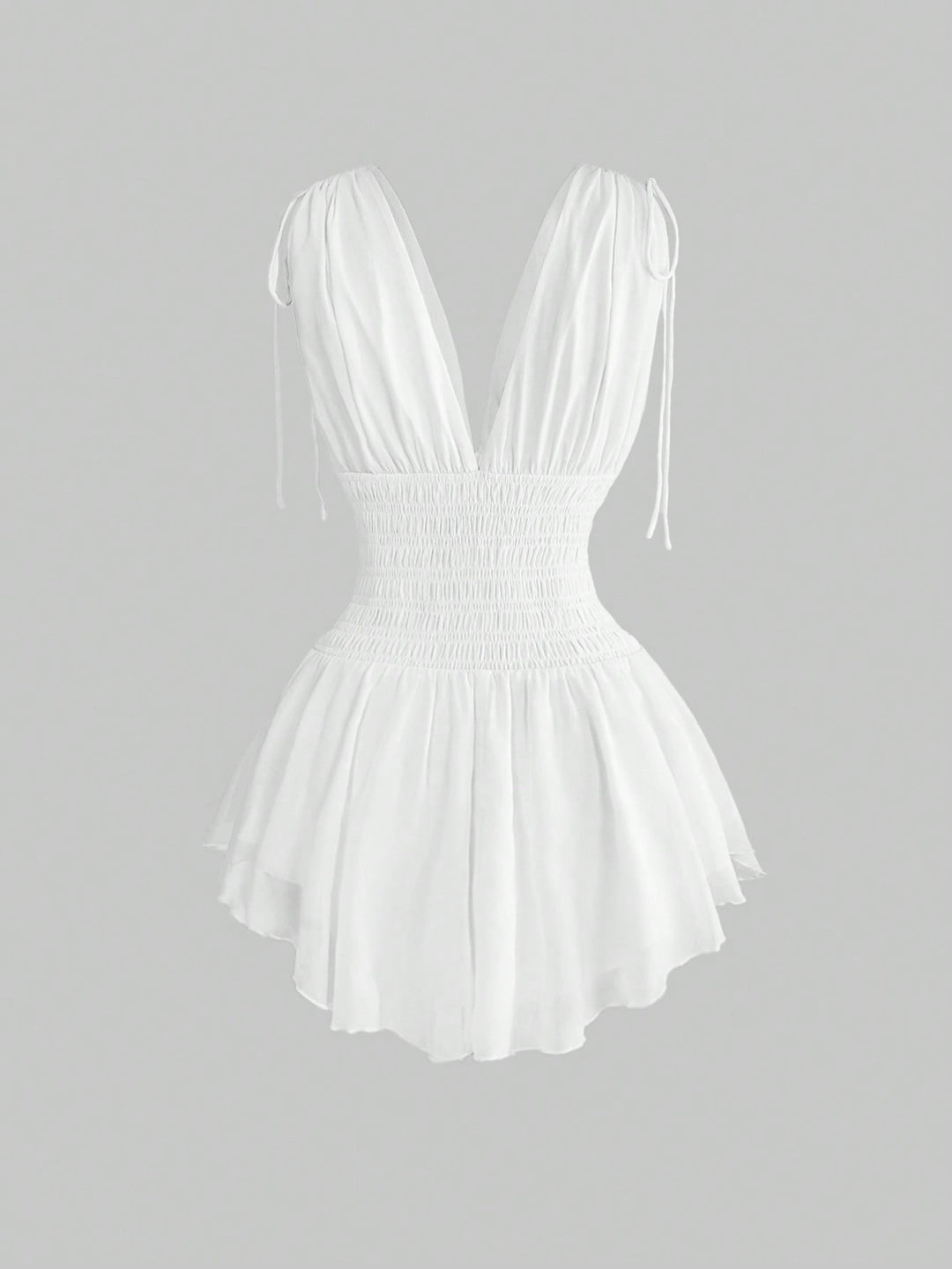 Rochie mini SHEIN, alb