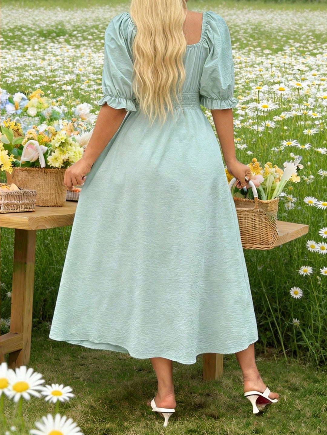 Rochie SHEIN, verde