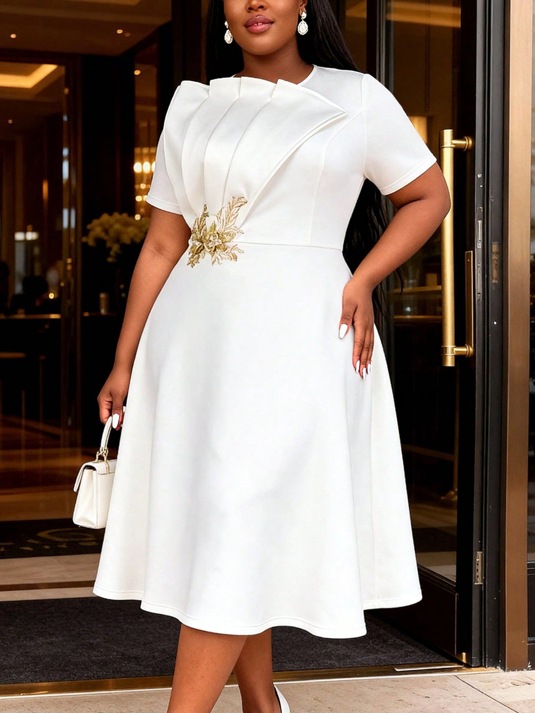 Rochie SHEIN, alb