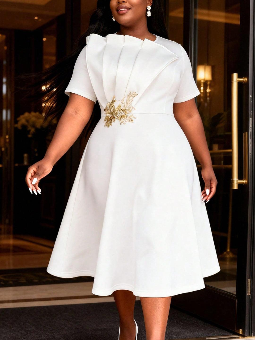 Rochie SHEIN, alb