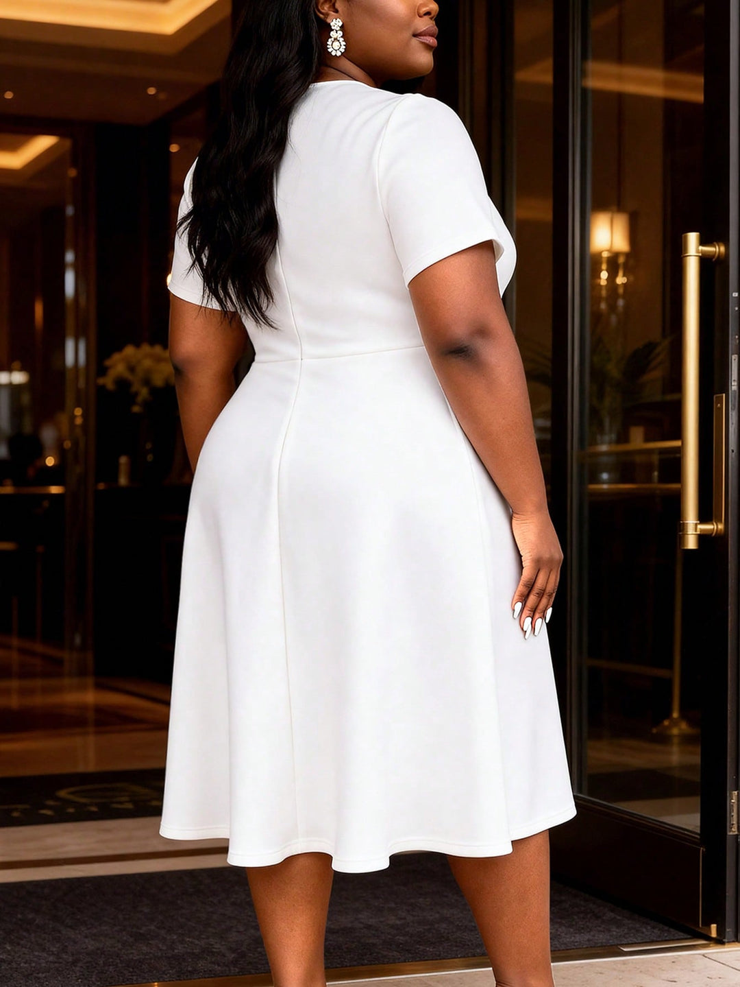 Rochie SHEIN, alb