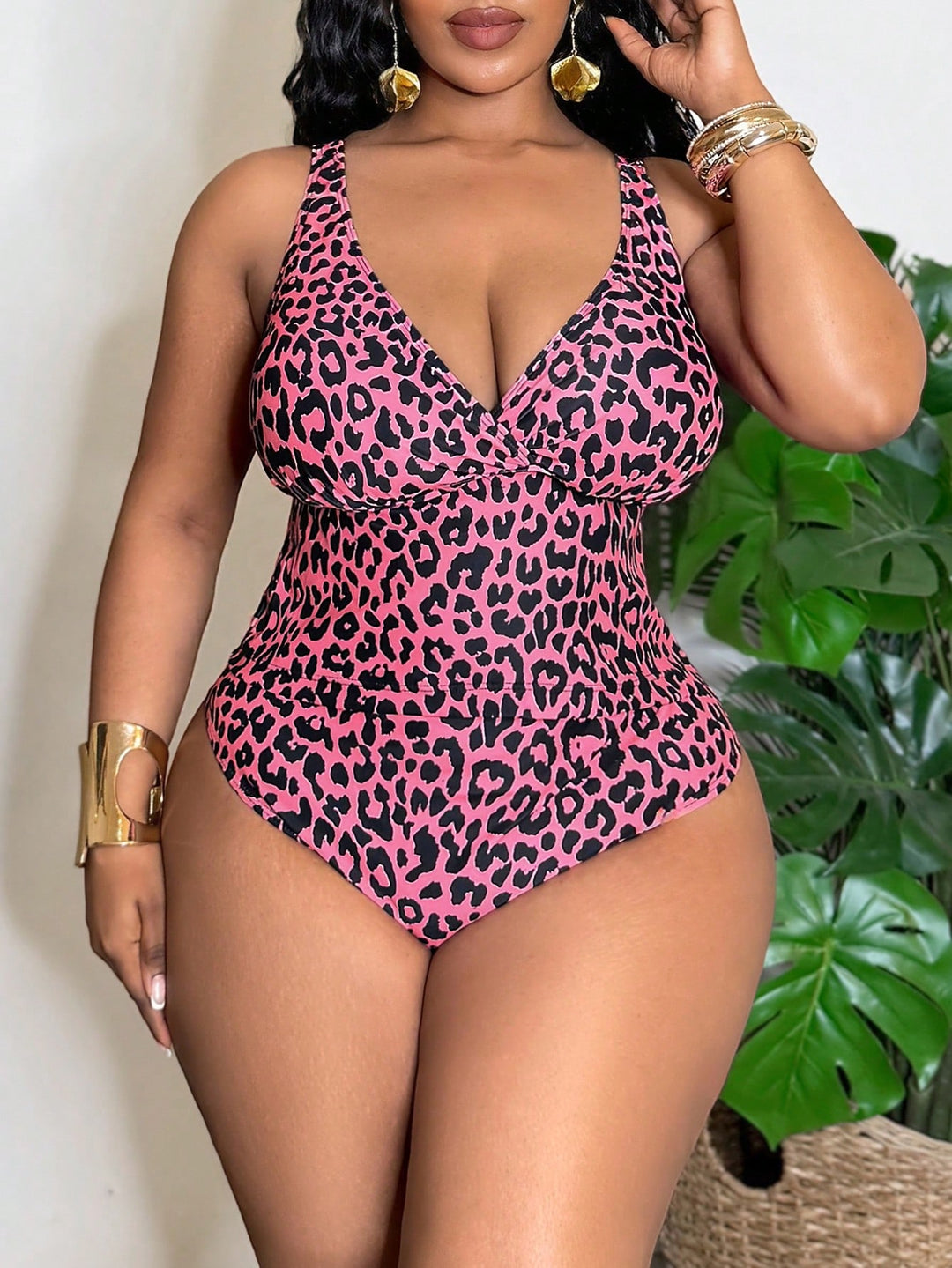 Costum de baie SHEIN, mix culori