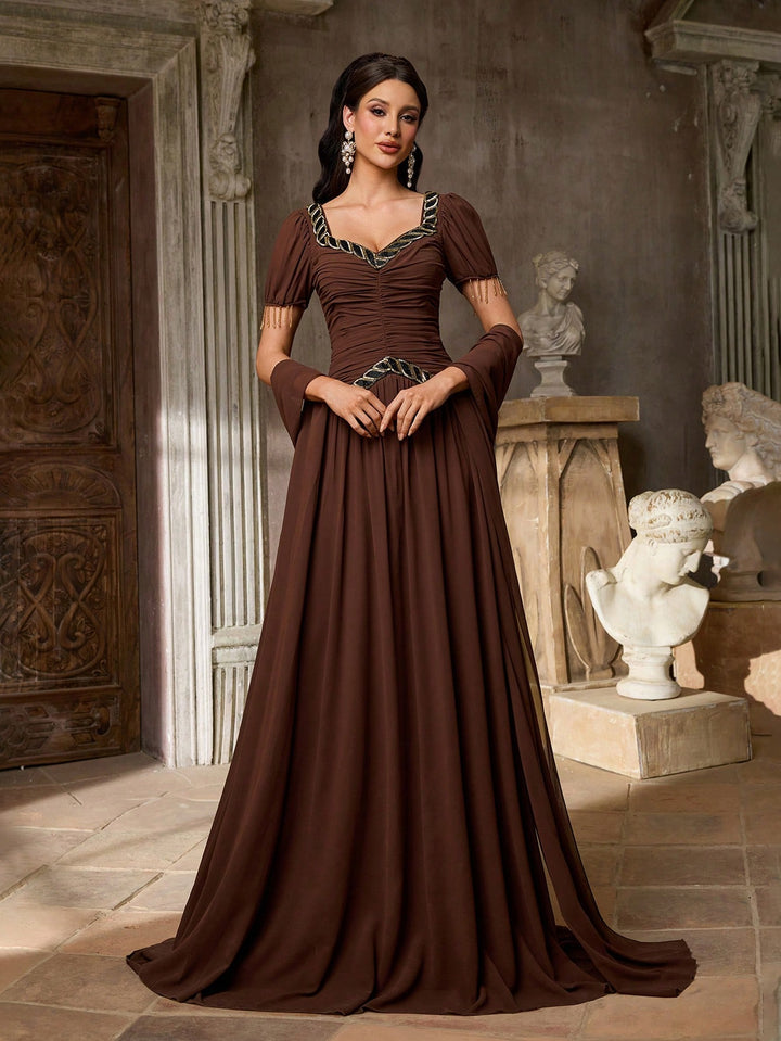 Rochie SHEIN, maro