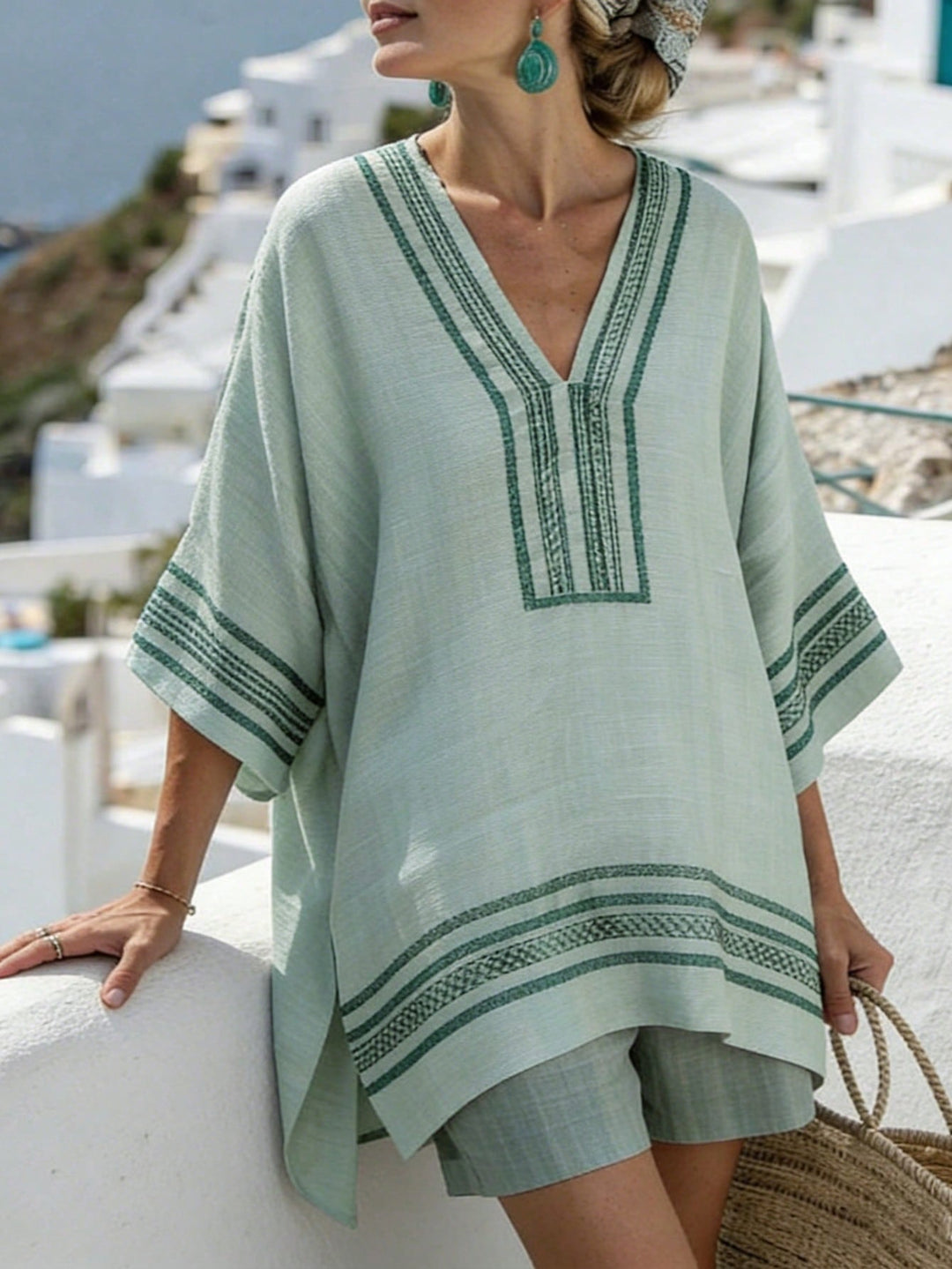 Tricou SHEIN, kaki
