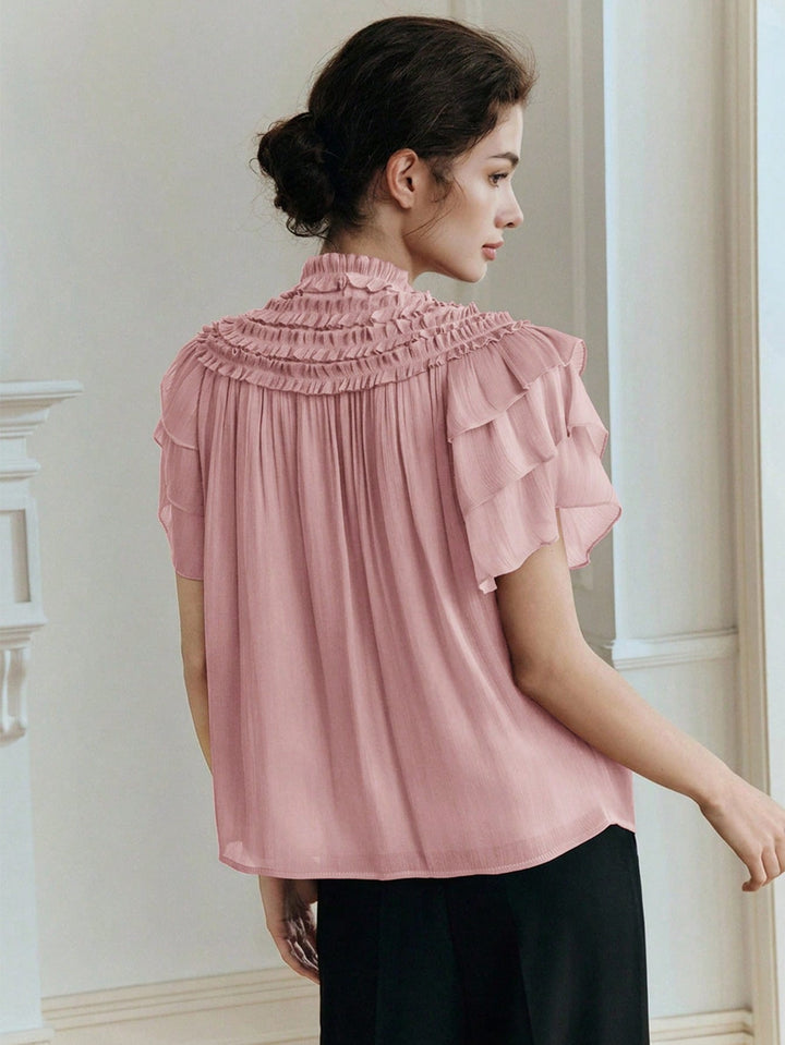 Bluza eleganta SHEIN, roz