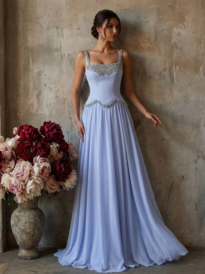 Rochie de ocazie SHEIN, albastru